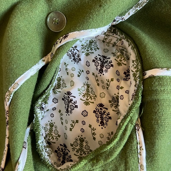 Green Pea Coat - Picture 7 of 10